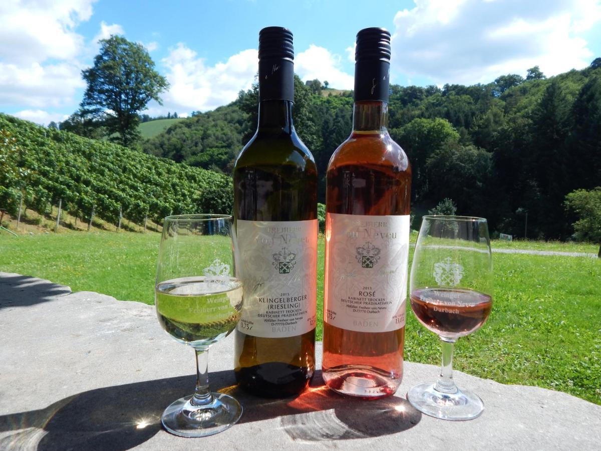 Wein Lodge Durbach - Gruppenhaus Weingut Neveu Exteriör bild